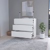 CAVINAS 3-Drawer Dresser for Bedroom, Modern Chest of Drawers,Particle Board Finish Storage Dresser,Bedroom&Entryway Furniture,Floorstanding - 2 of 4