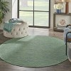 Nourison Positano Solid Indoor Outdoor Rug - 3 of 4