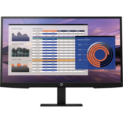HP P27h G4 27" Full HD LCD Monitor - 16:9 - In-plane Switching (IPS) Technology - 1920 x 1080 - 250 Nit - 5 ms GTG - 75 Hz Refresh Rate - HDMI - VGA