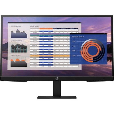 HP P27h G4 27" Full HD LCD Monitor - 16:9 - In-plane Switching (IPS) Technology - 1920 x 1080 - 250 Nit - 5 ms GTG - 75 Hz Refresh Rate - HDMI - VGA