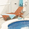 Karl Home |Outdoor Fir Chaise Lounge - 3 of 4