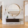 LNC Huia 4-Lights 12" Modern  Luxury Linear Integrated LED Wall  Lights, Black/Gold - 4 of 4