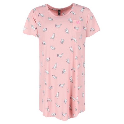 SLEEPWEAR PJ SHIRT WITH PIPING JARDIN POSTCARDS
