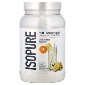 Isopure Infusions Protein Powder, Citrus Lemonade, 1.98 lb (900 g) - 1 of 4