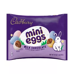 Cadbury Easter Candy Coated Milk Chocolate Mini Eggs Bag - 16oz