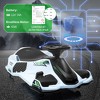 12V Electric Ride On Truck Car with Remote Control, Kids Ride On Car with Led Lights, Music, Safety Belt,Double Doors, for Boys and Girls - 4 of 4