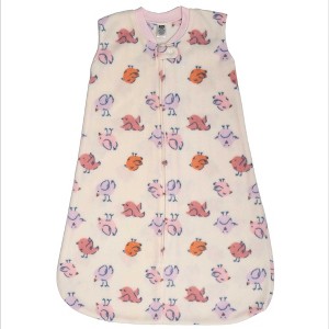 Hudson Baby Infant Girls Plush Sleeping Bag, Sack, Blanket, Baby Bird - 1 of 2