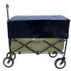 FURNIinspire Outdoor Serving Carts 360lbs Foldable Wagon Cart Beach Wagon Utility Cart Wagon Grocery Cart for Fishing, Green, 35.04"*21.65"*38.98" - 2 of 4