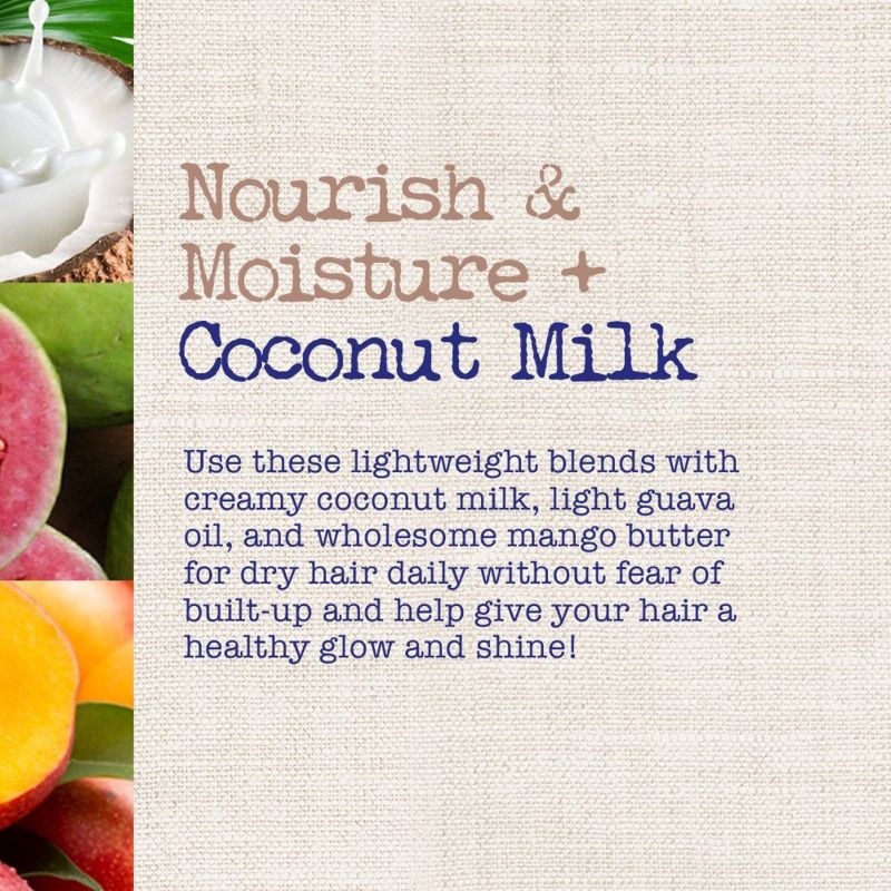 Maui Moisture Nourish & Moisture + Coconut Milk Conditioner for Dry Hair - 13 fl oz, 6 of 10