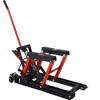 Hydraulic Motorcycle Lift Jack Hoist Table Height Adjustable Lifting Stand 1500 LBS Capacity Steel Dirt Bike Accessories - 2 of 4