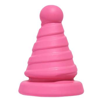 BARK Treat Yourself Party Hat Dog Toy Dispenser