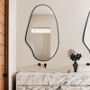 LuxenHome Black Frame Oblong Accent and Vanity Wall Mirror - 3 of 4