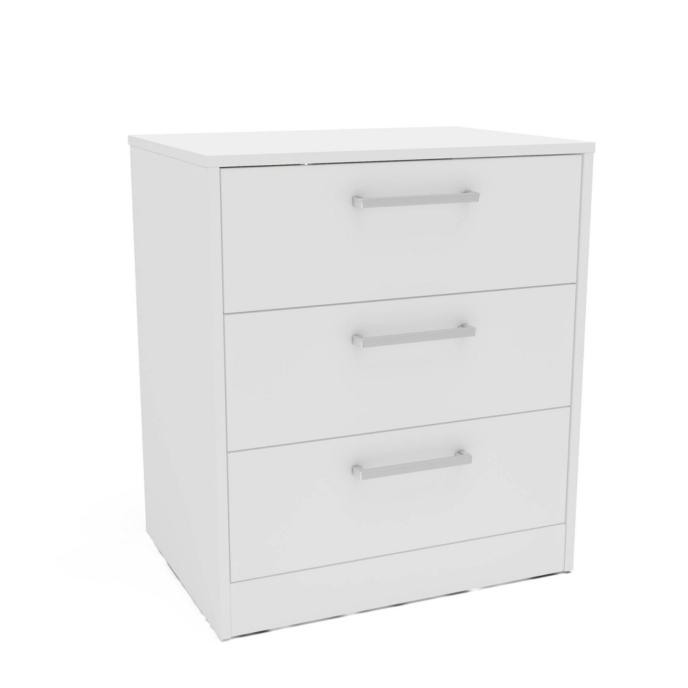 Polifurniture Juliette 3 Drawer Dresser White