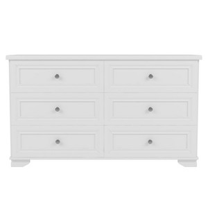 Bella Depot 53''W 6 Drawers Wooden Dresser - 1 of 4