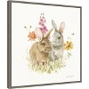 Amanti Art Hop on Spring II by Lisa Audit Canvas Wall Art Print Framed 22-in. x 22-in. - 3 of 4