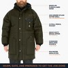 RefrigiWear Iron-Tuff Ice Parka - Men's Insulated Winter Jacket, -50°F Comfort Rating, Water-Resistant & Windproof - 3 of 4