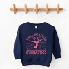 The Juniper Shop This Girl Loves Gymnastics Toddler Sweatshirt - 2 of 4