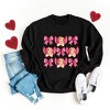 Simply Sage Market Women's Graphic Sweatshirt Coquette Cupid Chart - 3 of 4