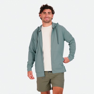 Vapor Apparel Men's UPF 50+ UV Sun Protection Breeze Full-Zip Hoodie