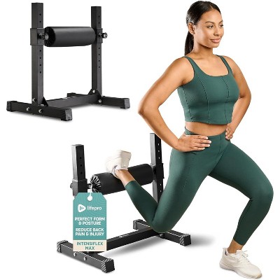 Lifepro Bulgarian Split Squat Stand Max - Sturdy and Lightweight Single Leg Squat Support with 7 Adjustable Heights and Padded Comfort