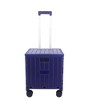 Jiallo Foldable Utility Crate with 360° Spinner Wheels & Telescopic Handle (Purple Color) - 3 of 4