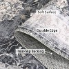 homfan Vintage Floral Washable Rug - Stain Resistant Low Pile Non-Slip Indoor Carpet for Living Room, Bedroom, Dorm - 4 of 4