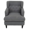 28.75"W Upholstered Accent Chair, Tufted Armchair for Living Room and Bedroom 4B -Christopher Knight Home - 4 of 4