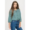 WEST K Women's Sophia Three Quarter Sleeve Blouse - 2 of 4