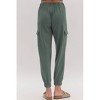 Women's Knit Cargo Pants - entro - 3 of 4