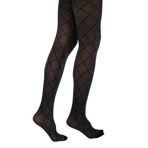 Lechery Women's Lace Print Tights (1 Pair) : Target
