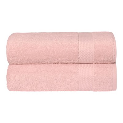 Linum Home Textiles 100% AEGEAN Long Staple Turkish Cotton STARLIGHT Terry Bath Towels (Set of 2)