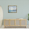 Stupell Industries Abstract Ocean View Landscape Floating Frame Canvas Art, Gold, 31" x 25" - 3 of 4