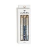 U Brands 3ct Monterey Ballpoint Pens Ornate Florals - 3 of 4
