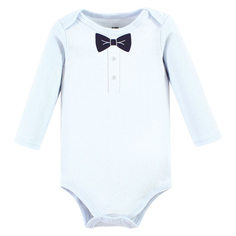 Hudson Baby Infant Boy Cotton Bodysuit and Pant Set, Hola Ladies Long Sleeve, 4 of 6