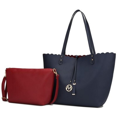 navy red