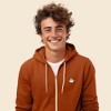Dalix Cappuccino Embroidered Zip Hoodie Fleece Long Sleeve Pocket Warm Soft Mens - 4 of 4