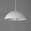 ET2 Lighting Basilica 1 - Light Pendant in  Chaulk White - 4 of 4
