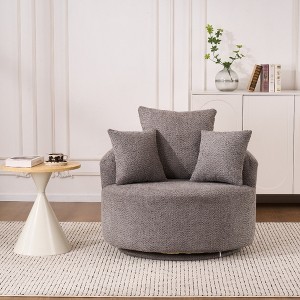 Whisen Swivel Compression Chair - 1 of 4