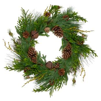 Northlight Rustic Pinecone Artificial Christmas Wreath - 30" - Unlit
