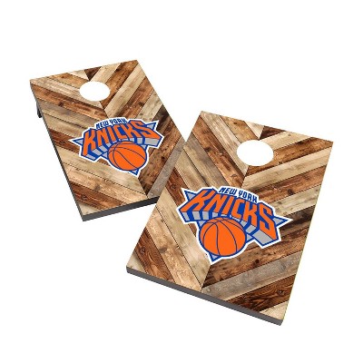 NBA New York Knicks 2'x3' Cornhole Bag Toss Game Set