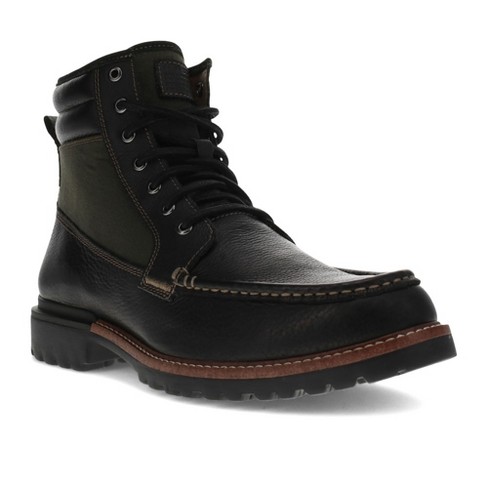 Williamsburg Black - Mens Lace Up Boots - Wild Rhino Shoes