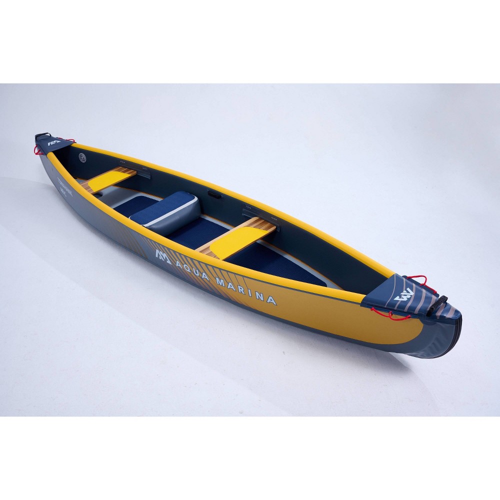 Aqua Marina Tomahawk 15.8" AIR-C High Pressure Speed Canoe 2-3 Person Inflatable Kayaks