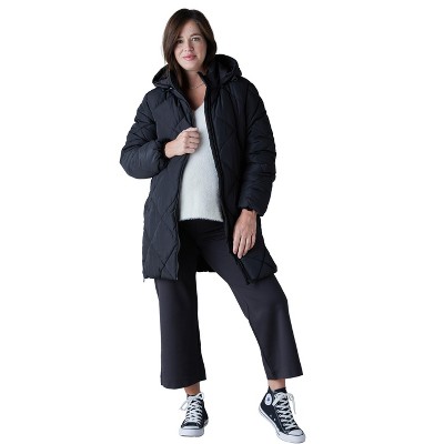 Ingrid & Isabel Maternity Longline Puffer Jacket