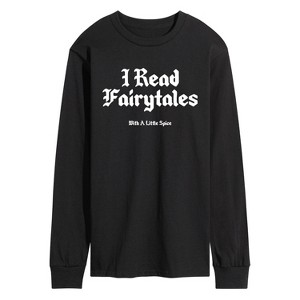 Men's - Instant Message - Read Spice Fairytales Long Sleeve Graphic T-Shirt - 1 of 4
