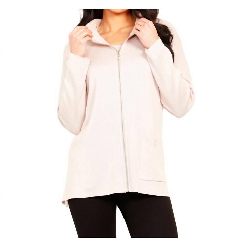 Women's Zip Up Pullover - Angel Apparel - image 1 of 1