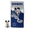 Disney NFL Mickey Cowboys Splash Hugger Beach Towel - Dallas Cowboys - 2 of 3