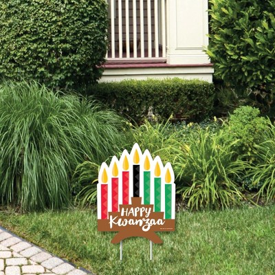 Big Dot of Happiness Happy Kwanzaa - Outdoor Lawn Sign - Yard Sign - 1 Piece