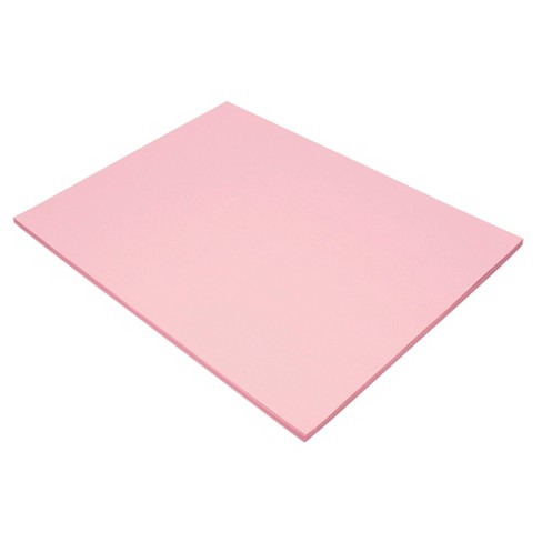 Tru-Ray Sulphite Construction Paper, 18 x 24 Inches, Pink, 50 Sheets