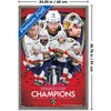 Trends International NHL Florida Panthers - 2025 Stanley Cup Champions Framed Wall Poster Prints - 3 of 4