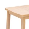 Plank+Beam 18" Solid Wood Smythe Dining Table Height Stool - 4 of 4
